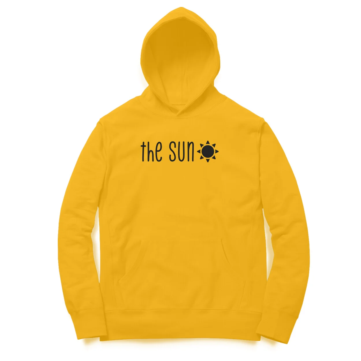 front-619245790d101-Golden_Yellow_XS_Hoodie.jpg The Sun - Hoodie - Image 1
