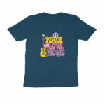 Peace, Love, Music T-Shrit - Image 3