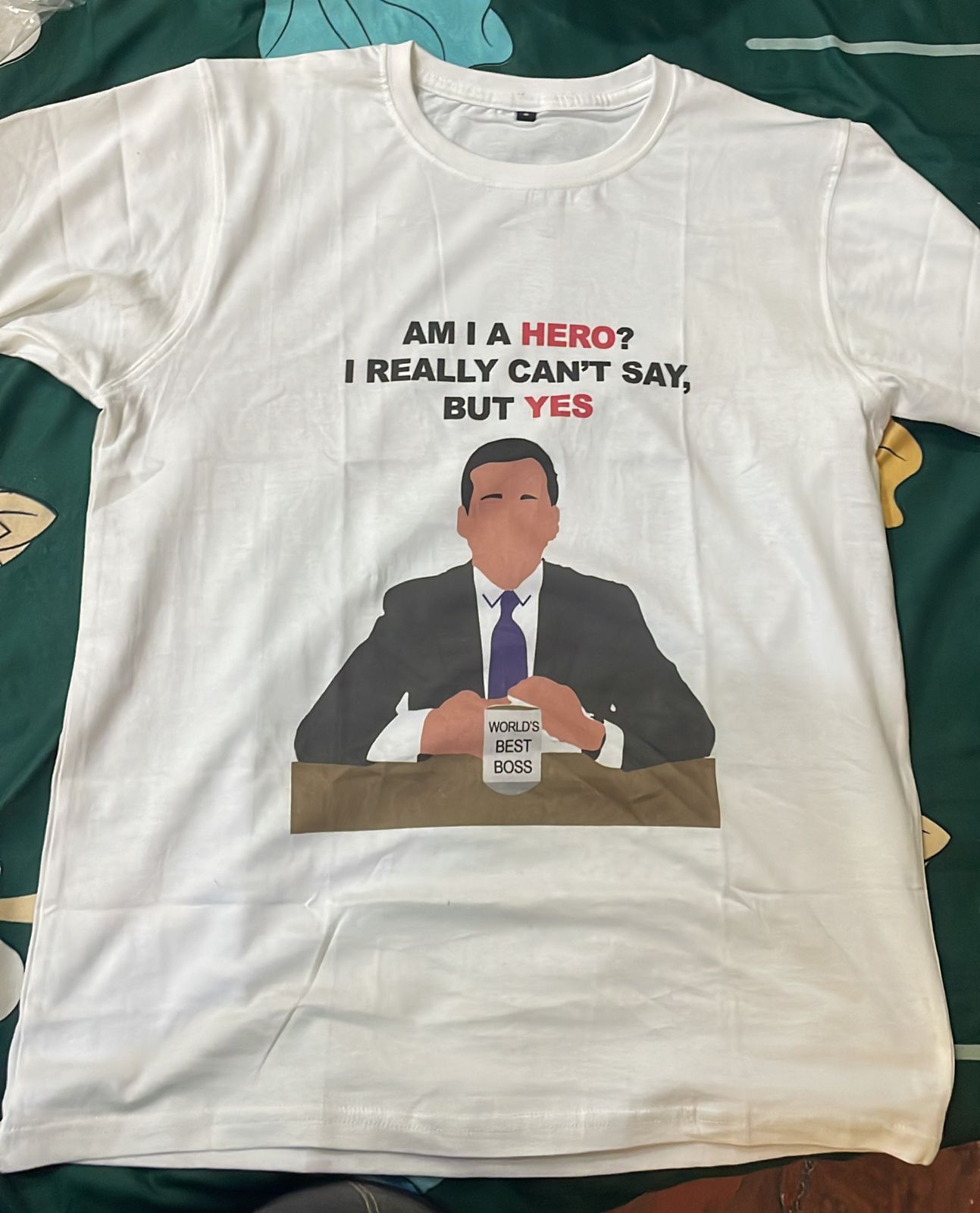 The Office T-Shirt | Michael Squad Hero photo review