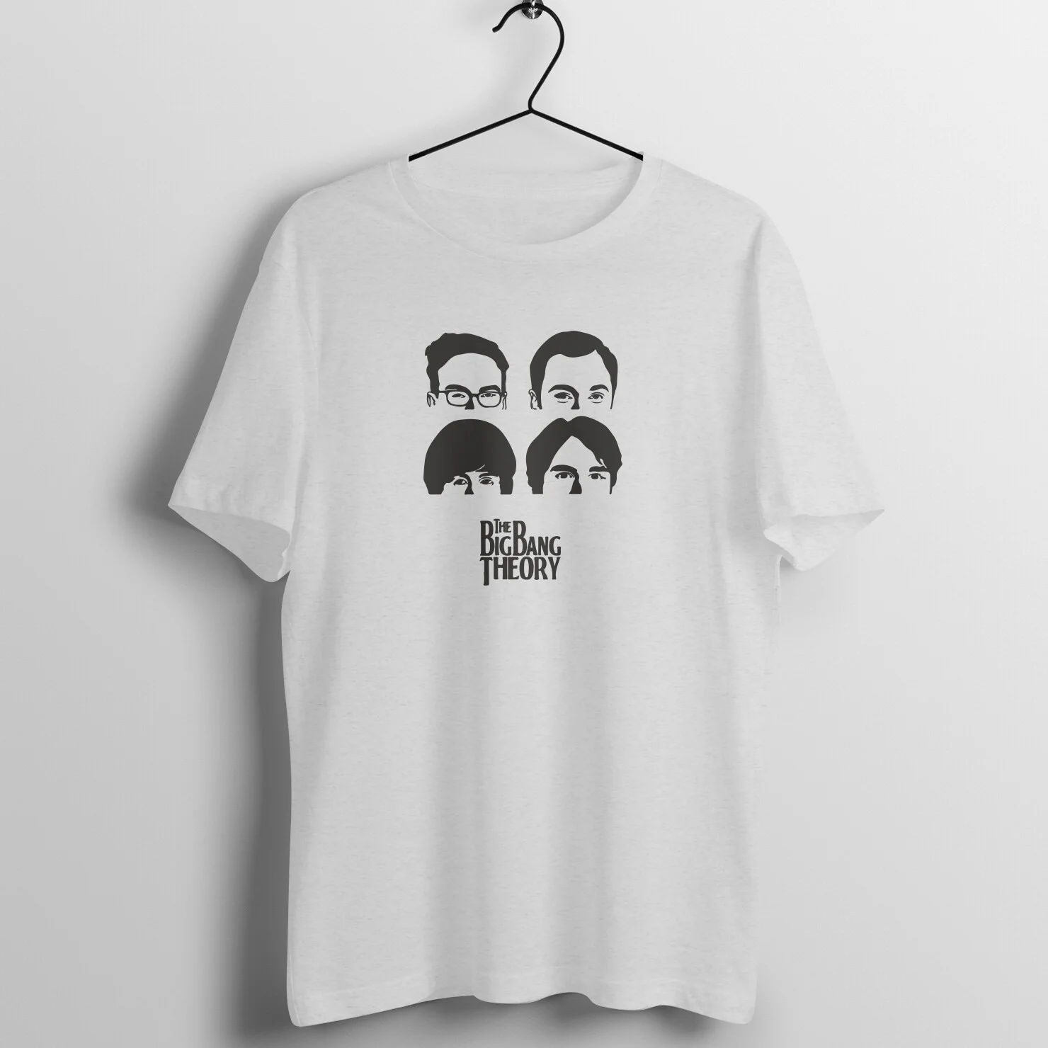 front-622fcff562a1f-Melange_Grey_S_Men_Round.jpg The Big Bang Theory | Faces - Image 1