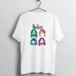The Beatles T Shirt | Colorful faces - Image 3