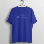 Hakuna Matata T-Shirt | Minimalistic line drawing