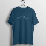 Hakuna Matata T-Shirt | Minimalistic line drawing - Image 2