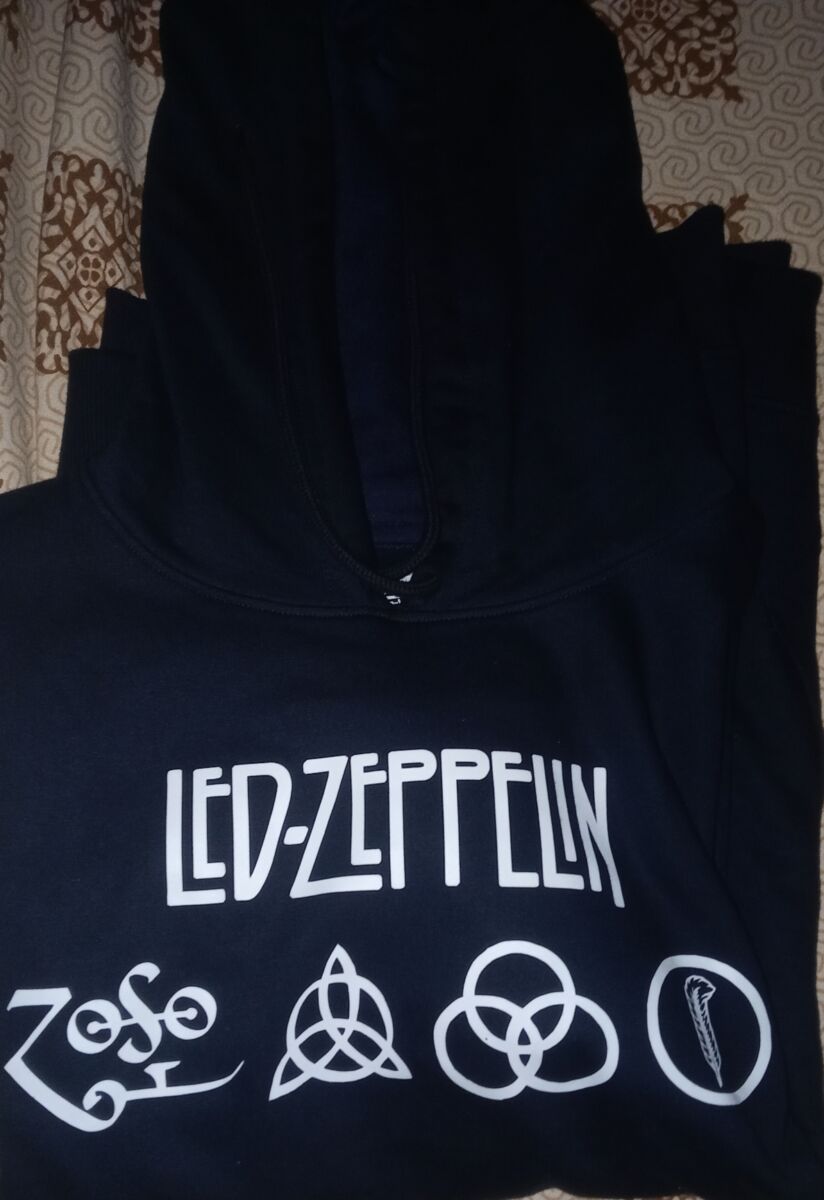 led zeppelin hoodie | minimalistic