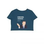 The Office Crop Top | Somehow I manage - Image 3