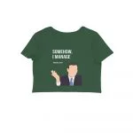 The Office Crop Top | Somehow I manage - Image 4