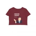 The Office Crop Top | Somehow I manage - Image 5