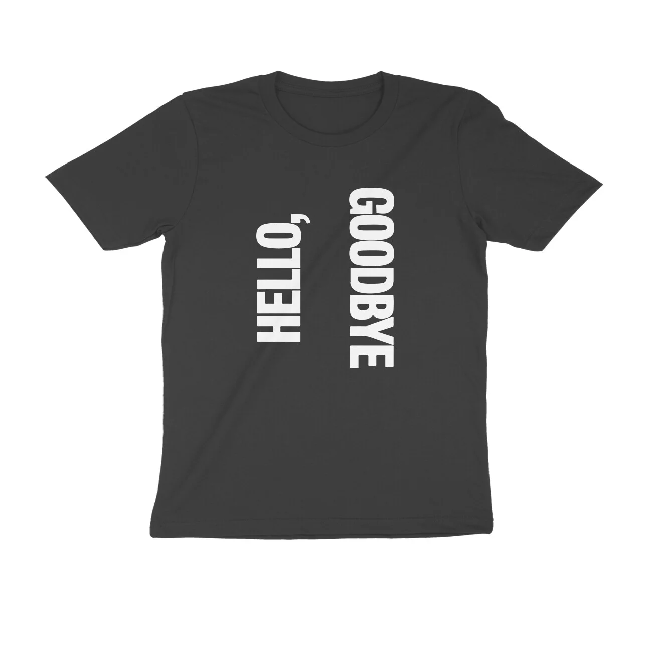 front-62b849436d1db-Black_S_Men_Round.jpg The Beatles T Shirt | Hello Goodbye - Image 1