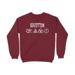 Led Zeppelin Sweatshirt | Symbols of Zeppelin - Image 4