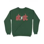 AC DC Sweat Shirt | Satan Horns - Image 3