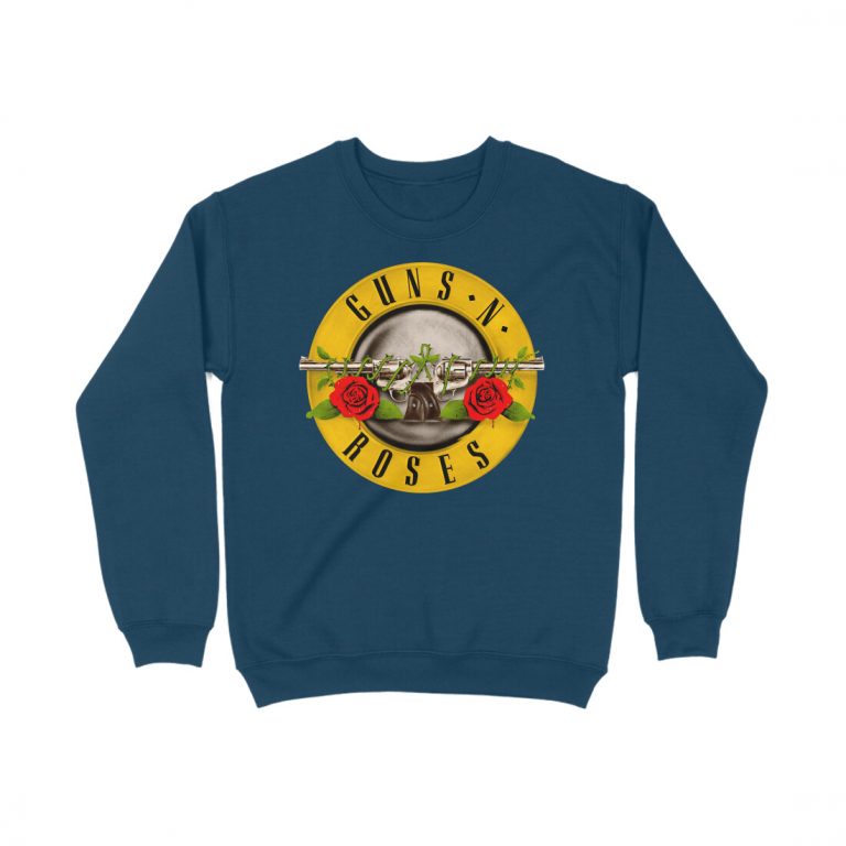 guns n roses sweatshirt | minimalistic