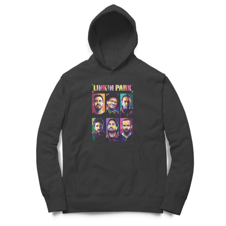 linkin park hoodie | band members