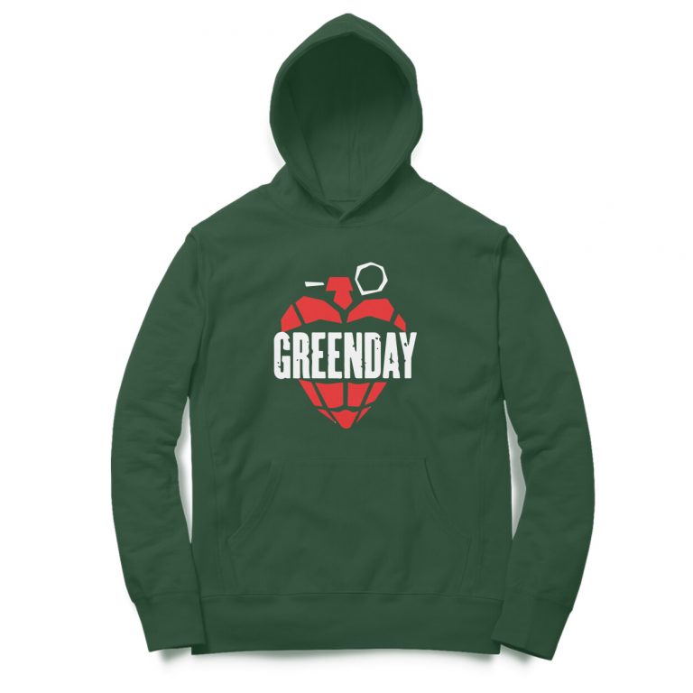 greenday hoodie | heart shaped grenade
