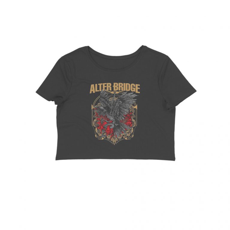 alterbridge crop top | dark