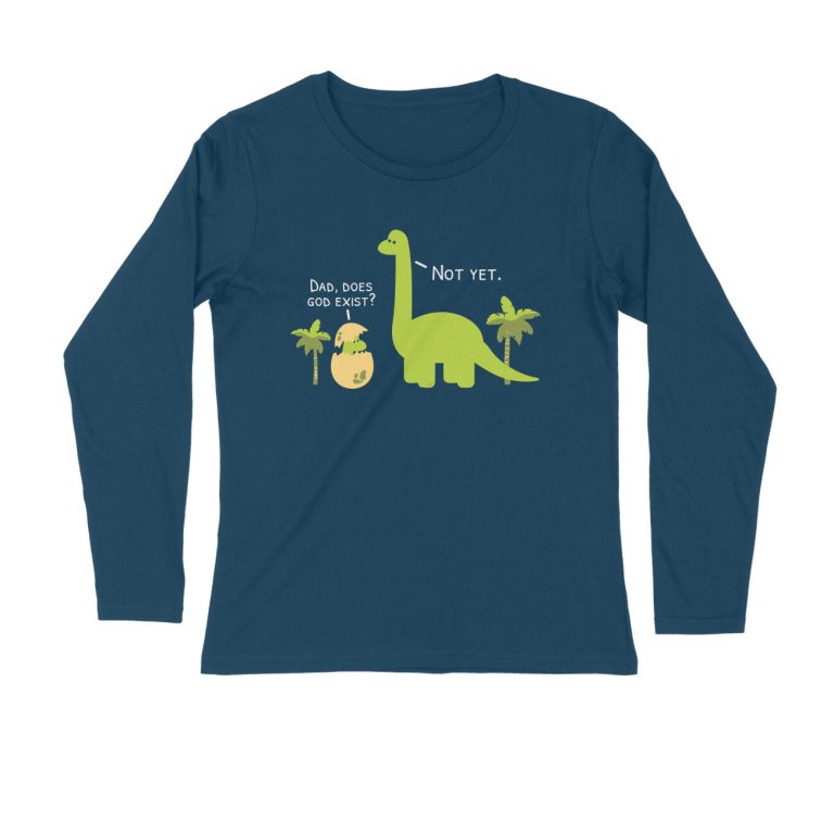 cute dino full sleeves t shirt
