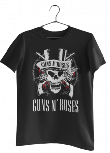Guns N' Roses Welcome To The Jungle T-Shirt – Black, Official, New With Tags