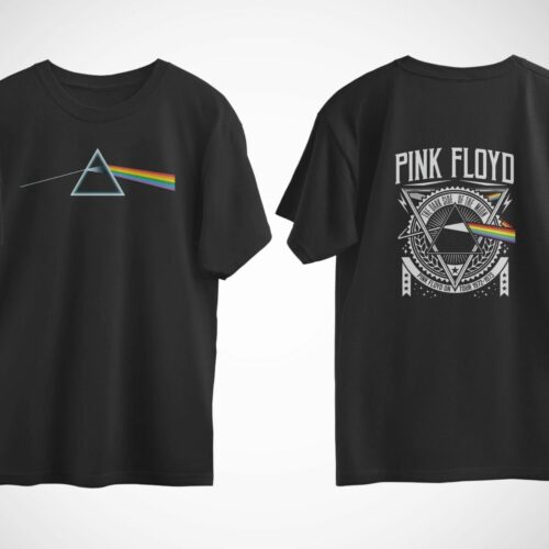 pink floyd oversized t shirt (both sides)