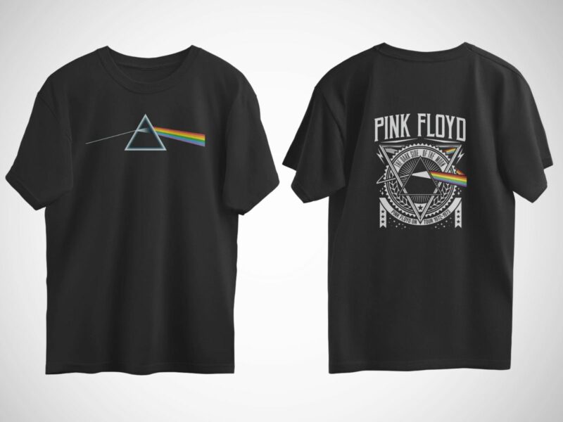 pink floyd oversized t shirt (both sides)