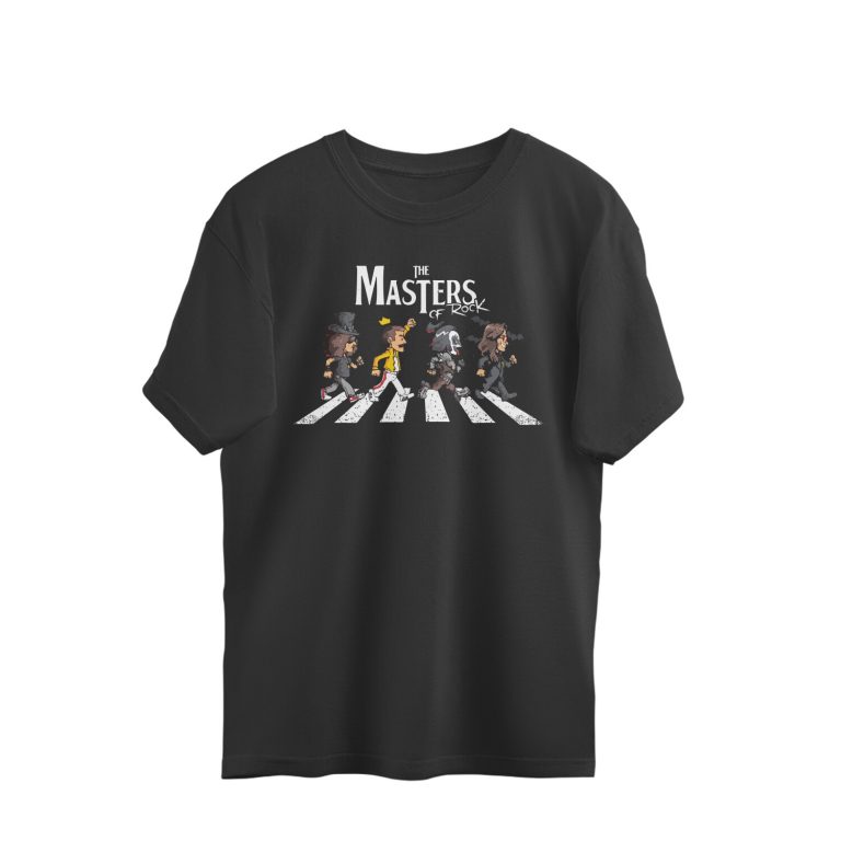 masters of rock oversized t shirt