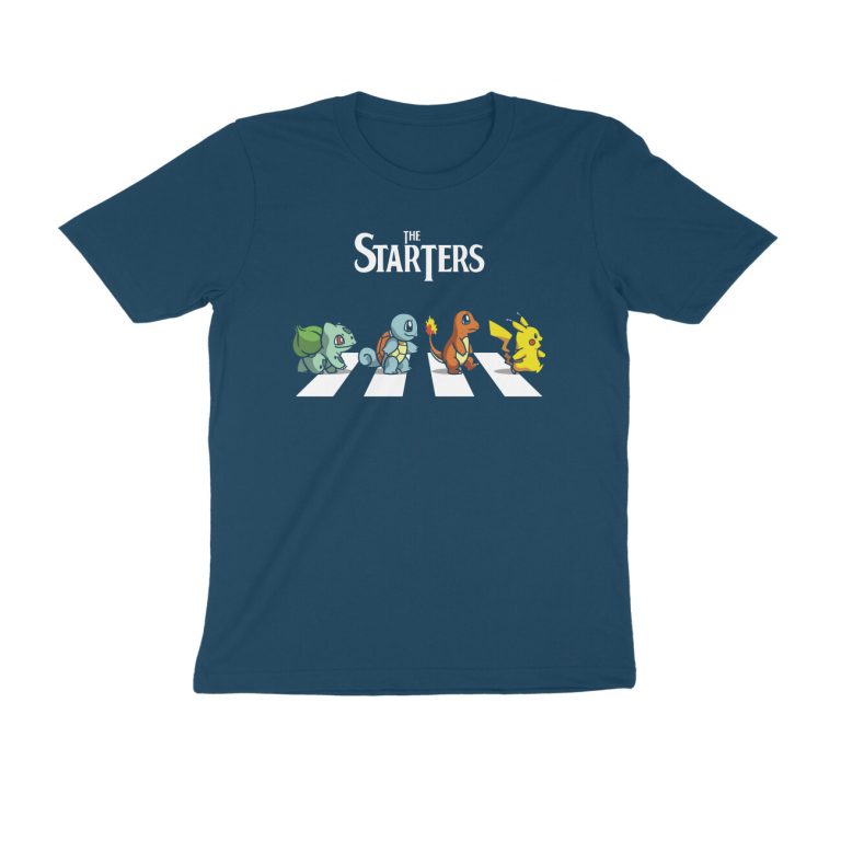 pokemon x the beatles funny t shirt | the starters