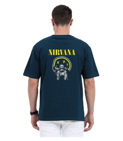 nirvana oversized t shirt (both sides)