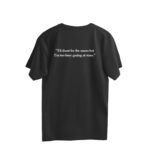 shoot for the stars oversized t shirt (both sides)