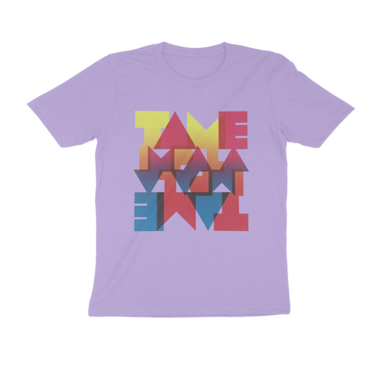 tame impala t shirt | geometric gradient