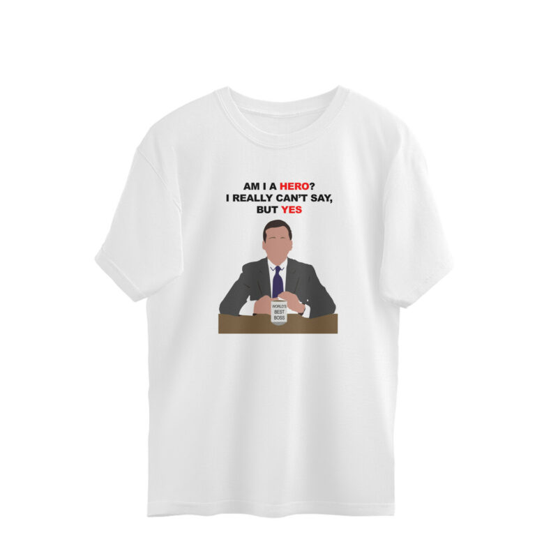 the office oversized t shirt | best boss