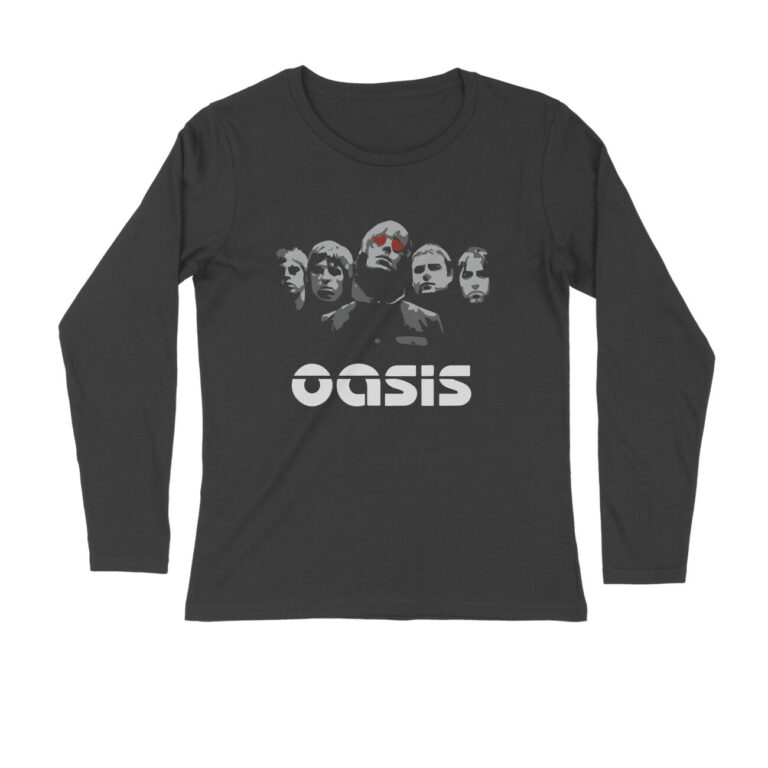 oasis full sleeve t shirt