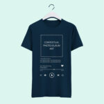 spotify template t shirt with lyrics