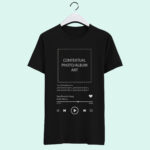 spotify template t shirt with lyrics