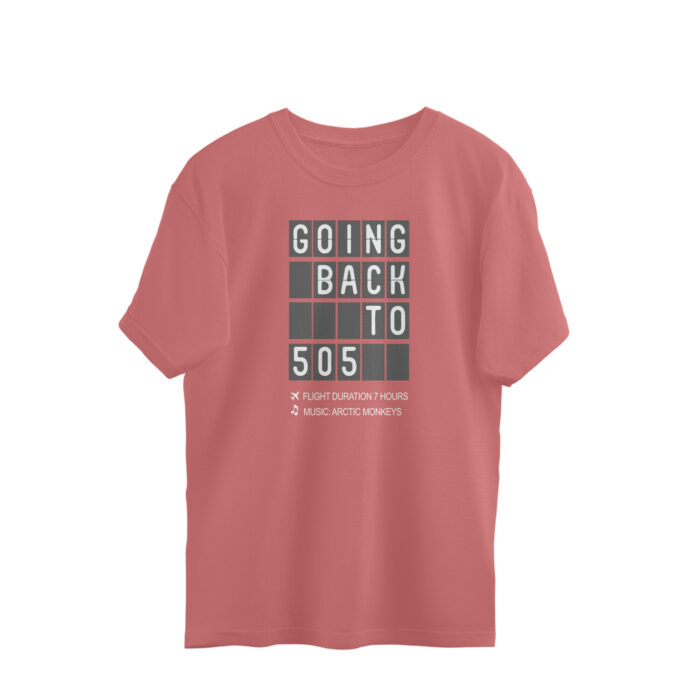 arctic monkeys oversized t shirt | going back to 505