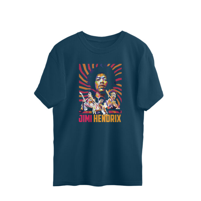 jimi hendrix oversized t shirt