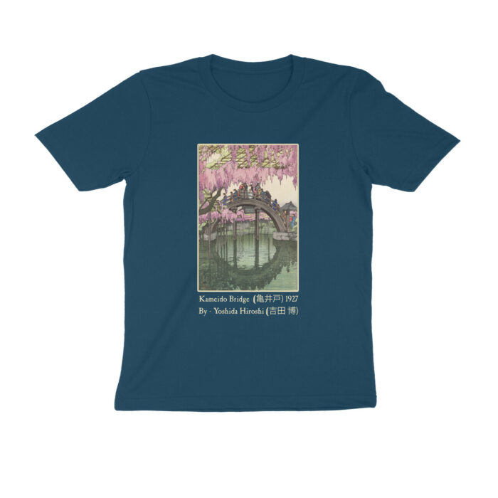 japanese art t shirt | kameido bridge