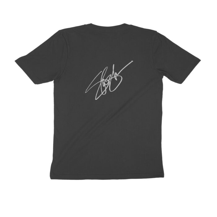 slash t shirt | back side autograph print