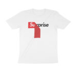 twisted branded t shirt | surprise