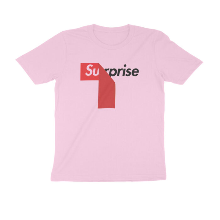 twisted branded t shirt | surprise