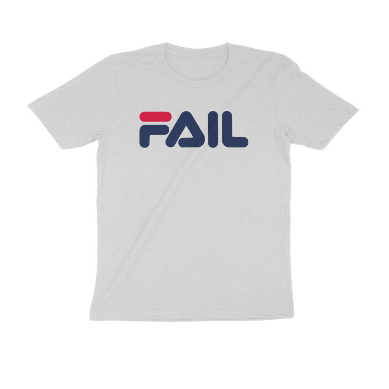 twisted branded t shirt | fail