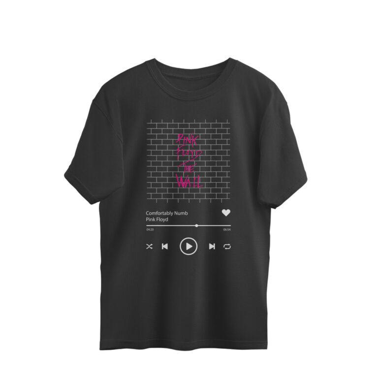 pink floyd oversized t shirt | comfortably numb spotify