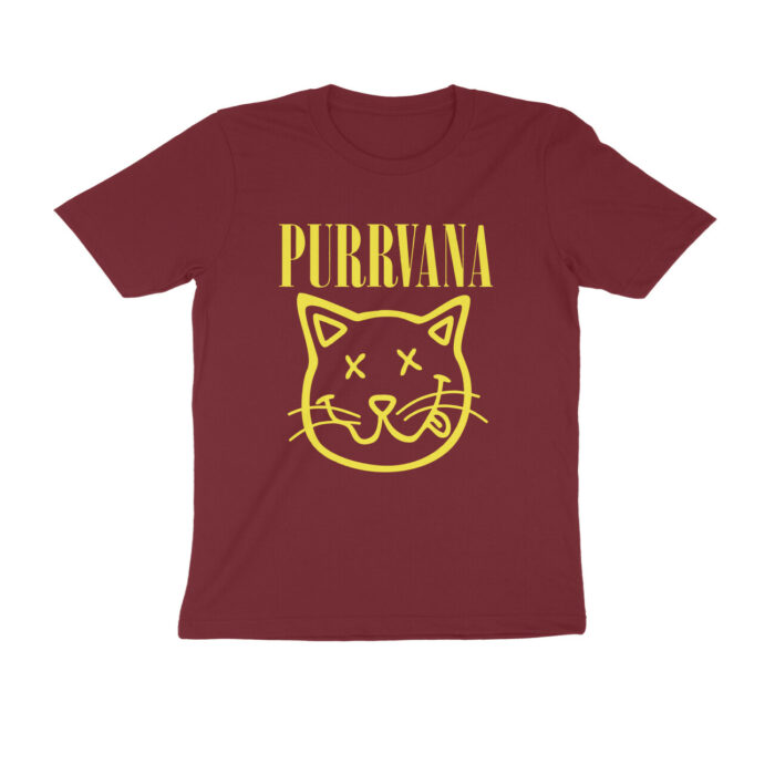 nirvana funny cat t shirt | nirvana purrvana