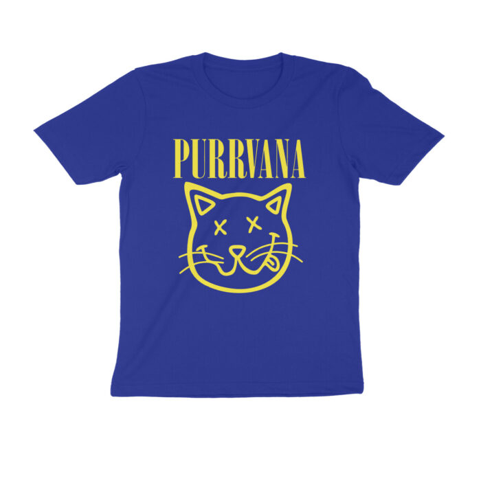 nirvana funny cat t shirt | nirvana purrvana