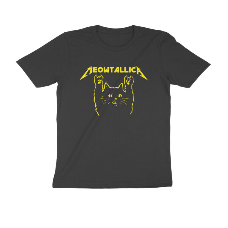 metallica funny t shirt | meowtallica