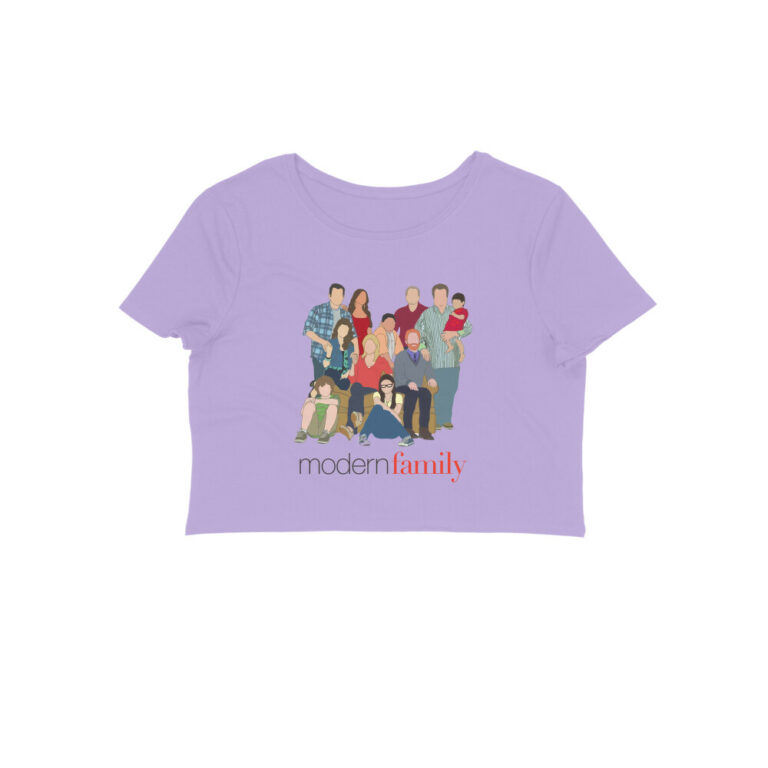 modern family crop top | cast