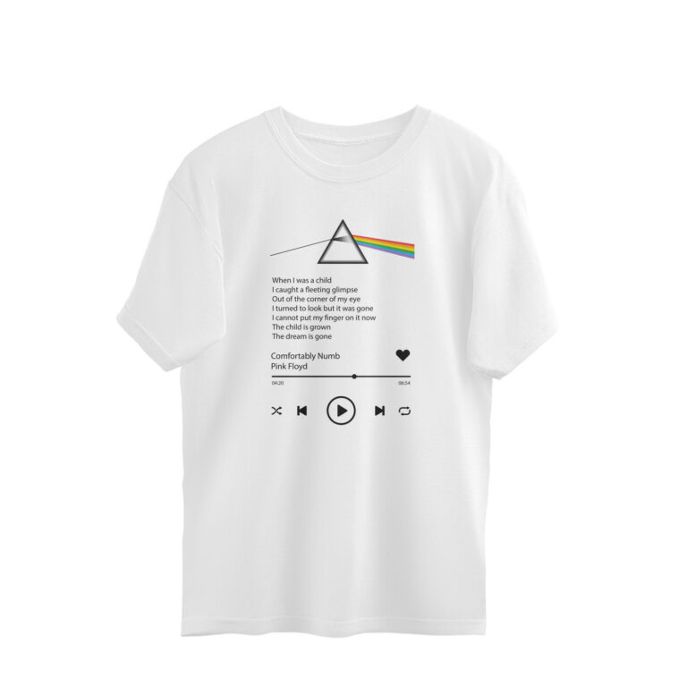 pink floyd oversized t shirt | comfortably numb