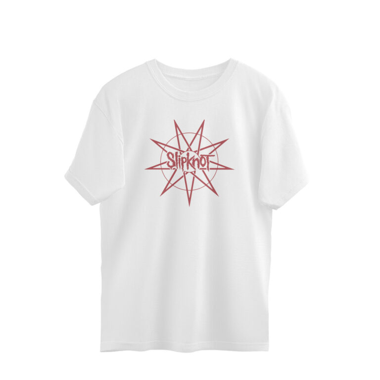 slipknot oversized t shirt (both sides)