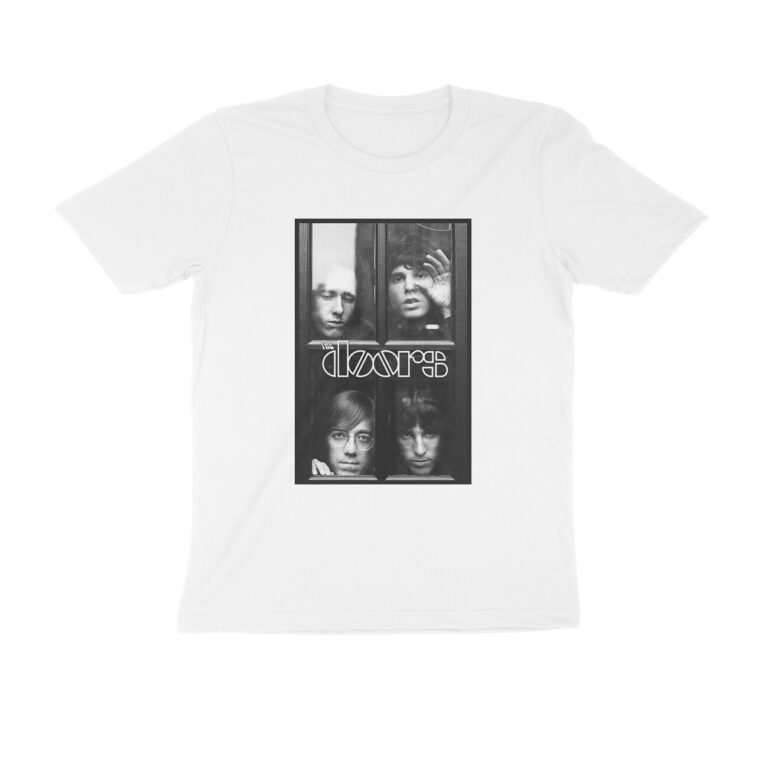 the doors t shirt | glass window