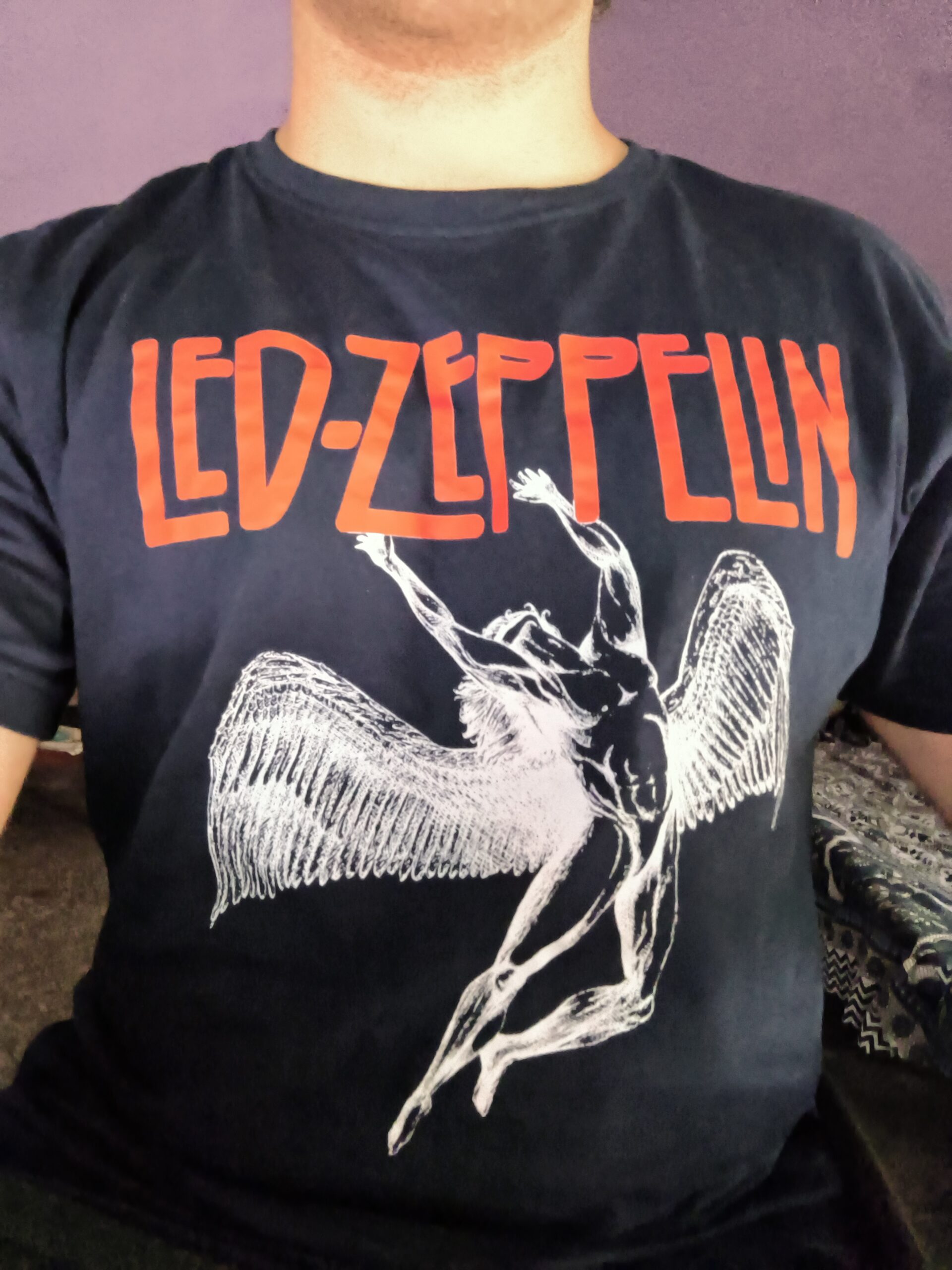 Click to view full screen led zeppelin t shirt | icarus (dark colors)