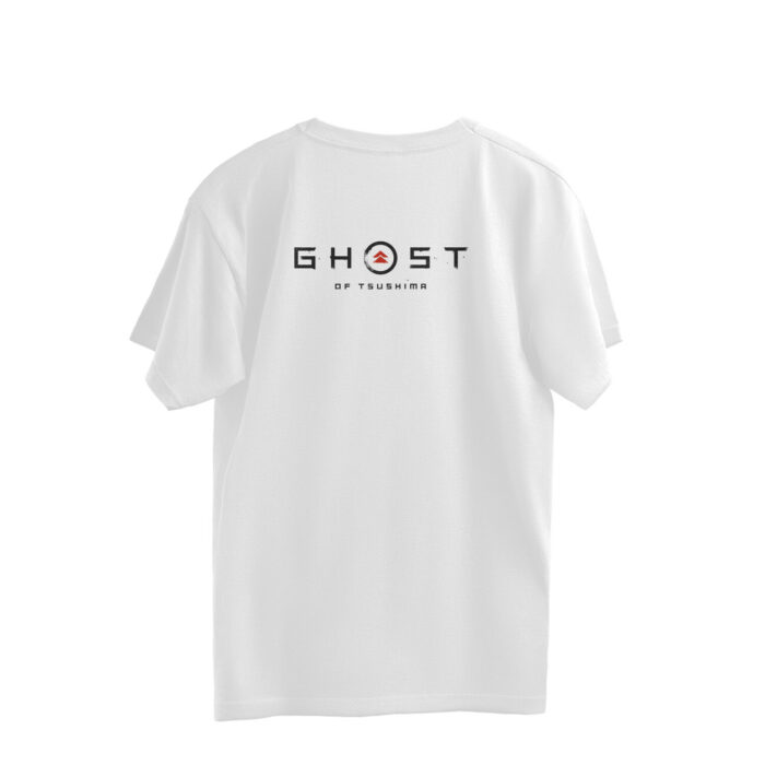ghost of tushima gaming oversized t shirt