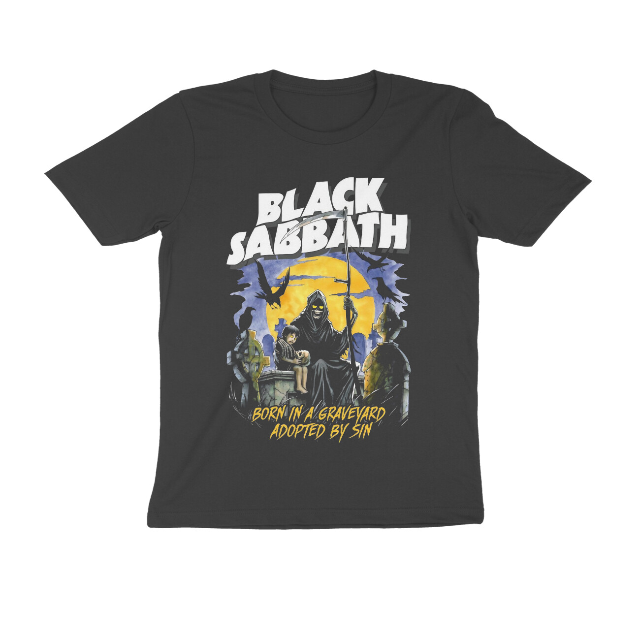 Black Sabbath Tシャツ　XL Buy Oversized T-Shirt for Men, Printed Cotton Black Sabbath, Drop