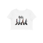 the office crop top | abbey road walk